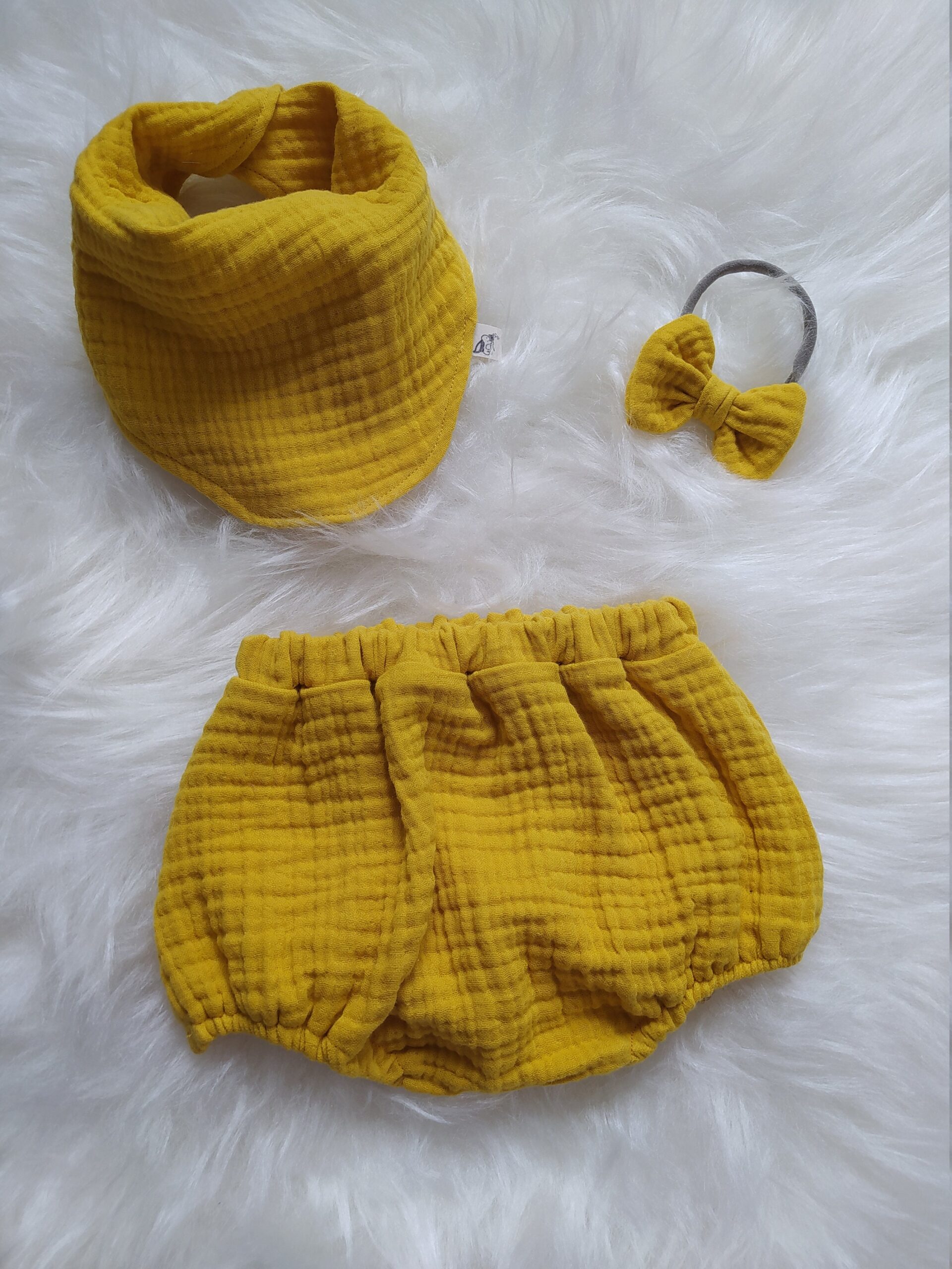 Girls/Boys Muslin Baby Bloomers - Image 6