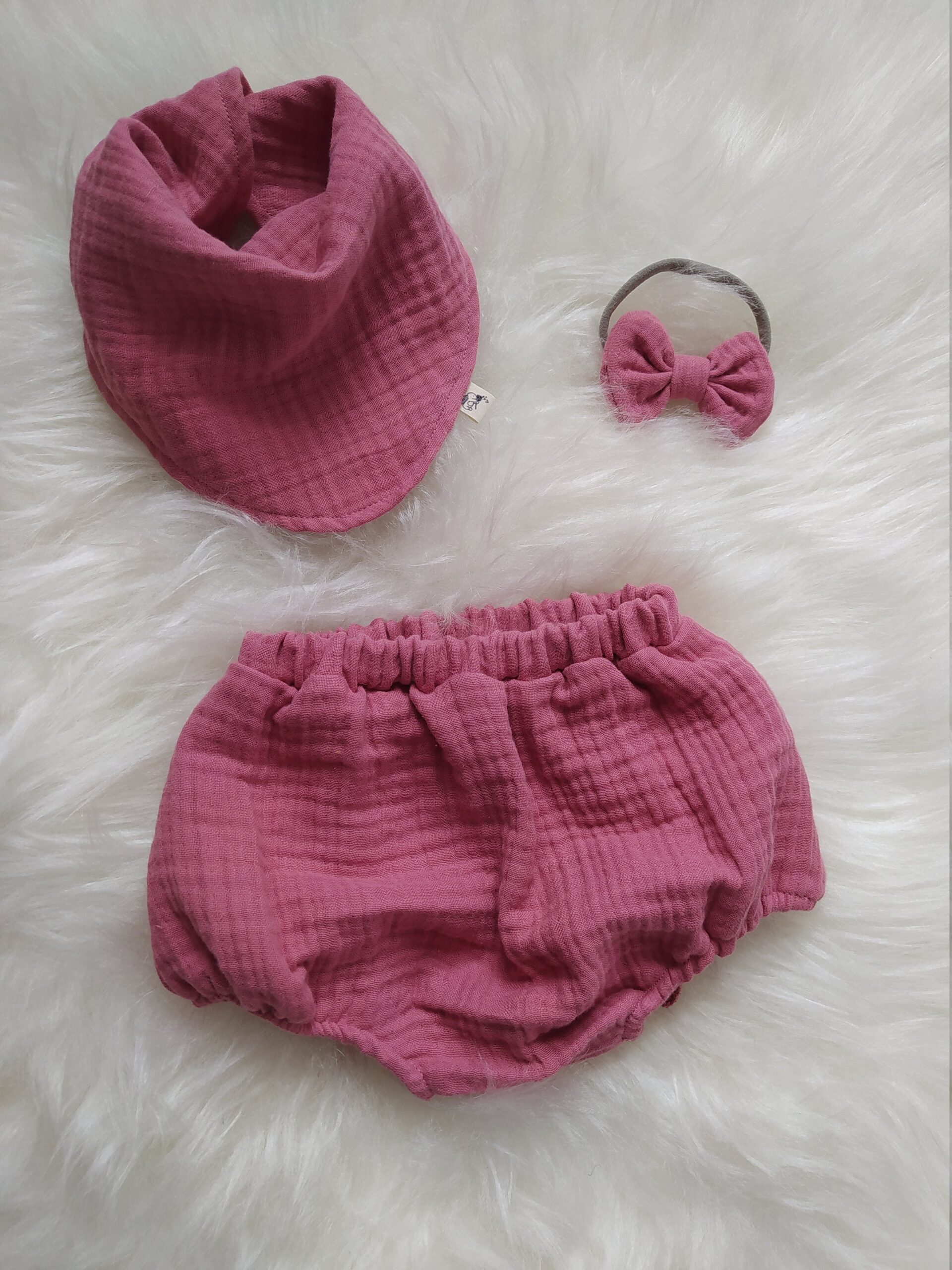 Girls/Boys Muslin Baby Bloomers - Image 4