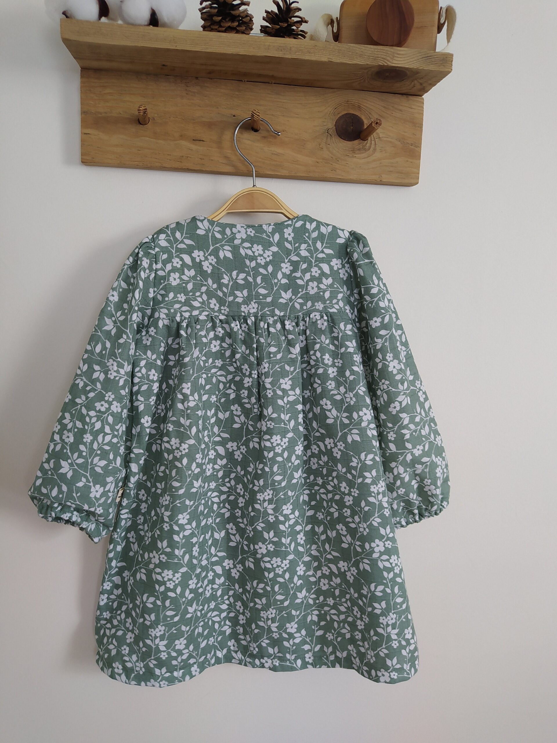 Flowery Baby Girl Dress - Image 6